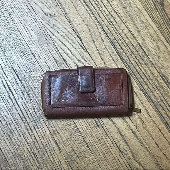 Fossil Leather wallet - Picture 2 of 10